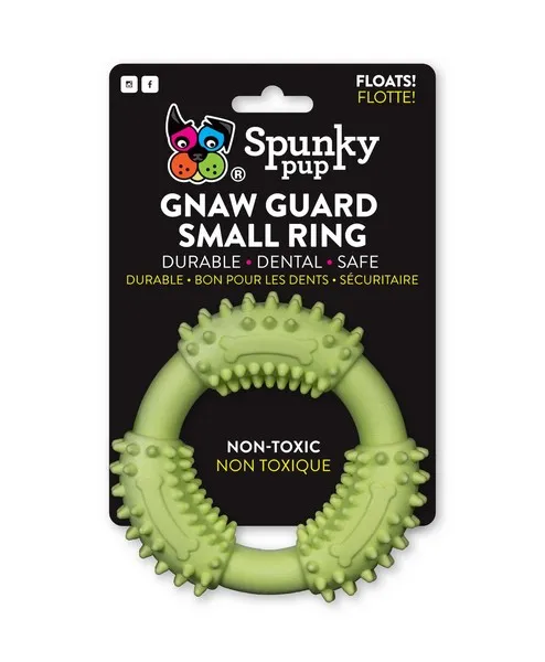 1ea Spunky Pup Gnaw Guard Foam Small Ring - Health/First Aid